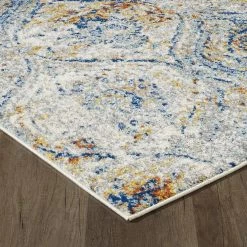 Eviva Sales Store -Eviva Sales Store cream multicolor eviva area rugs rg1145 2x8cm e1 1000