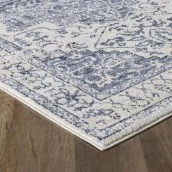 Eviva Sales Store -Eviva Sales Store navy cream eviva area rugs rg1127 9x12nc e1 1000