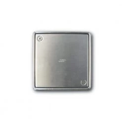 Kerdi-Drain 6 in. Stainless Steel Cleanout Cover by Schluter