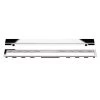 Kerdi-Line Chrome 35-7/16 in. Closed Grate Assembly with 3/4 in. Frame by Schluter