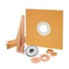 Kerdi-Shower-Kit 72 in. x 72 in. Shower Kit with PVC Flange by Schluter