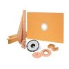 Kerdi-Shower-Kit 38 in. x 60 in. Shower Kit with ABS Flange by Schluter