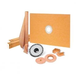 Kerdi-Shower-Kit 38 in. x 60 in. Shower Kit with ABS Flange by Schluter