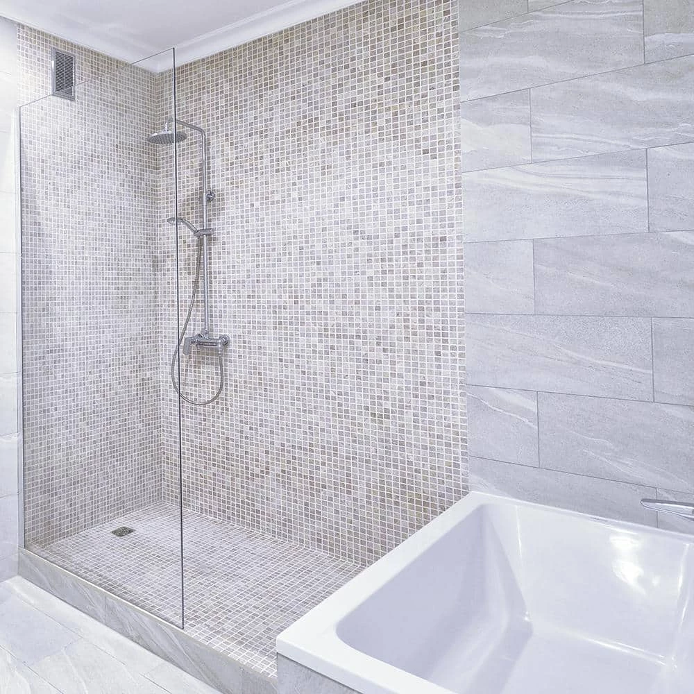 Kerdi-Shower-Kit 38 in. x 60 in. Off-Center Shower Kit without Drain by Schluter 4 Kerdi-Shower-Kit 38 in. x 60 in. Off-Center Shower Kit without Drain by Schluter - Image 4