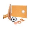 Kerdi-Shower-Kit 38 in. x 60 in. Off-Center Shower Kit with ABS Flange by Schluter