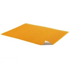 Ditra-Heat-Duo 3 ft. 2-5/8 in. x 2 ft. 7-3/8 in. Uncoupling Membrane Sheet by Schluter