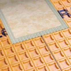 Ditra 54 sq. ft. 3 ft. 3 in. x 16 ft. 5 in. x 1/8 in. Thick Uncoupling Membrane by Schluter -Eviva Sales Store schluter underlayment ditra5m fa 1000