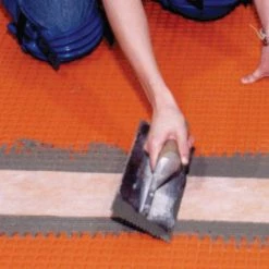 Kerdi-Band 5 in. x 16 ft. 5 in. Waterproofing Strip by Schluter -Eviva Sales Store schluter underlayment keba100 125 5m 40 1000