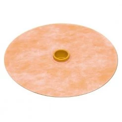 Kerdi-Seal-PS 6-3/4 in. x 6-3/4 in. x 4 mil Pipe Seal Underlayment with 3/4 in. Rubber Gasket by Schluter